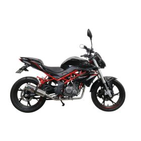 Échappement complet GPR en acier inox m3 et catalyseur pour Benelli Bn 125 2018-2020