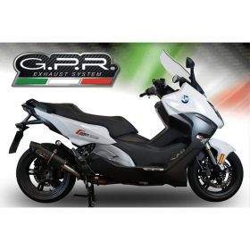 GPR Slip-On Auspuff Furore Evo4 Schwarz für BMW C 650 Sport