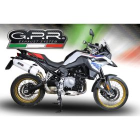 Échappement GPR Albus Evo4 Slip-On pour BMW F 850 GS/Adventure 2018-2020