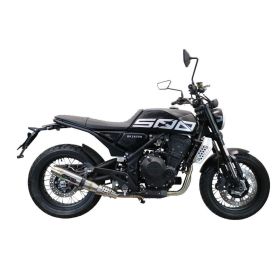 GPR Deeptone Slip-On Exhaust Inox for Brixton Crossfire 500 x 2020-2021