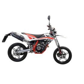 GPR Furore Evo4 Black Slip-On Auspuff genehmigt für Beta RR 125 4T Motard 2019-2020