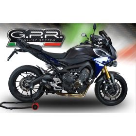 Échappement complet GPR furore evo4 noir avec catalyseur pour Yamaha Mt-09 Tracer 900
