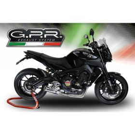 GPR m3 complete exhaust inox with catalyst for Yamaha Mt-09 Tracer 900 2017-2020