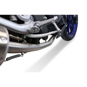 Échappement complet GPR en acier inoxydable m3 et catalyseur pour Yamaha Mt 125 2020-2020