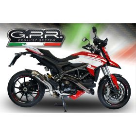 GPR Powercone Evo Slip-On Auspuff genehmigt für Ducati Hyperstrada/Hypermotard 939 e4