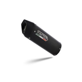 GPR Furore Evo4 Black Slip-On Auspuff genehmigt für Ducati Monster 797