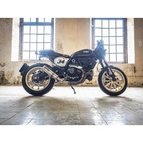 Silencieux GPR m3 en titane homologué pour Ducati Scrambler 800 2017-2020
