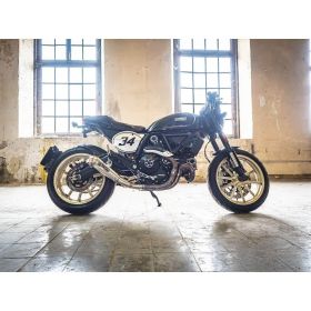 Échappement GPR Powercone Evo Slip-On approuvé pour Ducati Scrambler 800 2017-2020