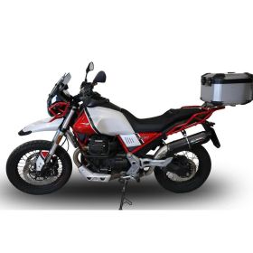 GPR Slip-On Auspuff Furore Evo4 Schwarz für Moto Guzzi V85 TT 2019-2020