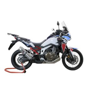 GPR Dual Inox Slip-On Auspuff für Honda CRF 1000 L Africa Twin 2018-2020