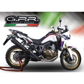 GPR GP Evo4 Poppy Slip-On Auspuff für Honda CRF 1000 L Africa Twin