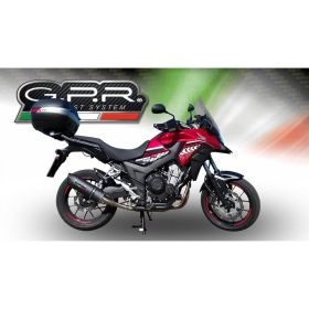 Silencieux GPR Evo4 Slip-On Noir pour Honda CB 400 X 2016-2018