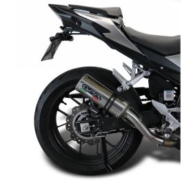 Silencieux GPR m3 en acier inoxydable pour Honda CB 500 X 2016-2018