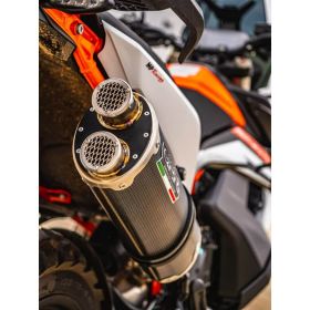 GPR Dual Poppy Slip-On Auspuff für KTM Duke 890/890R