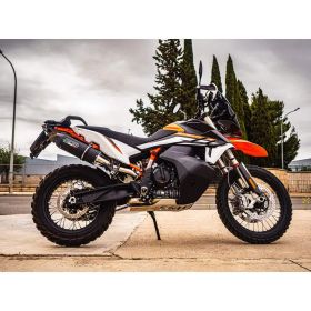 GPR Furore Evo4 Black Slip-On Auspuff für KTM Adventure 890 2021-2024