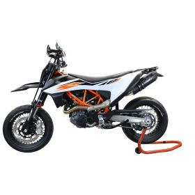 GPR Slip-On Muffler Furore Evo4 Black Approved for KTM SMC 690 R 2019-2020