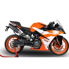 GPR Slip-On Auspuff Furore Evo4 Schwarz Genehmigt für KTM RC 125