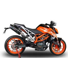 GPR Slip-On Auspuff Furore Evo4 Schwarz genehmigt für KTM RC 390