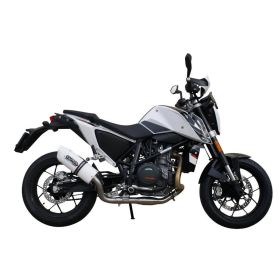 GPR Albus Evo4 Slip-On Auspuff für KTM Duke 690 2017-2020