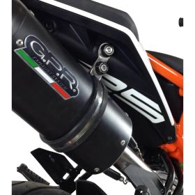GPR Albus Evo4 Slip-On Exhaust approved for KTM Duke 125