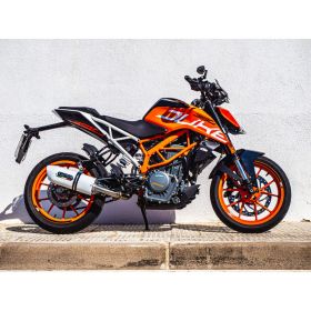 GPR Albus Evo4 Slip-On Exhaust for KTM Duke 390 2017-2020