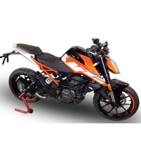 GPR m3 black titanium slip-on exhaust for KTM Duke 390