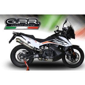 GPR Powercone Evo Slip-On Auspuff für KTM Adventure 790 2018-2020