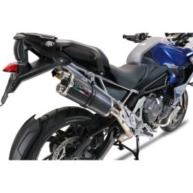 GPR Dual Poppy Slip-On Auspuff für Triumph Tiger 1200 GT/Rally