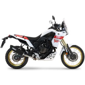 GPR Slip-On Auspuff Furore Evo4 Schwarz für Yamaha Tenere 700 2019-2020