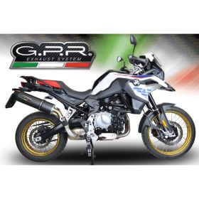 GPR Slip-On Auspuff Furore Evo4 Schwarz für BMW F 800 GS 2024-2025