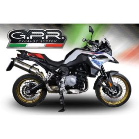 GPR Satinox Slip-On Auspuff für BMW F 850 GS/Adventure 2021-2024
