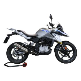 Complete GPR m3 inox exhaust system approved with catalyst for BMW G 310 GS 2022-2024
