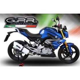 GPR Albus Evo4 komplettes Abgassystem homologiert Katalysator für BMW G 310 R 2022-2024