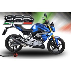 Silencieux noir complet GPR m3 approuvé avec catalyseur pour BMW G 310 R 2022-2024