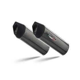 Marmitte Slip-on GPR furore evo4 poppy omologate per bmw k 1600 gt 2022-2024