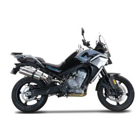 GPR Dual Slip-On Exhaust in Titanium for CF Moto 800 MT Sport
