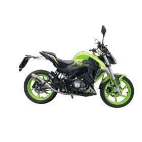 Échappement complet en inox GPR Deeptone avec catalyseur pour Keeway Rkf 125 2021-2023