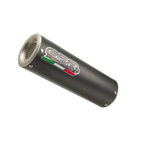 Silencieux noir complet GPR m3 certifié avec catalyseur pour Keeway Rkf 125 2021-2023