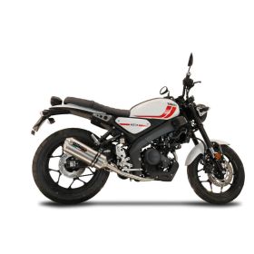 Complete GPR exhaust satinox approved with catalyst for Yamaha XSR 125