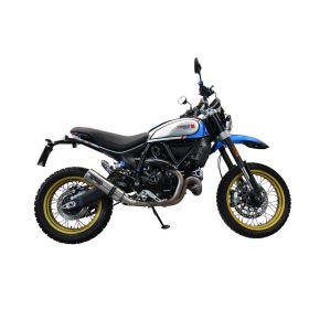 GPR m3 Edelstahl Slip-On Auspuff genehmigt für Ducati Scrambler 800