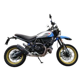 GPR Slip-On Exhaust Furore Evo4 Poppy Approved for Ducati Scrambler 800 Urban Motard