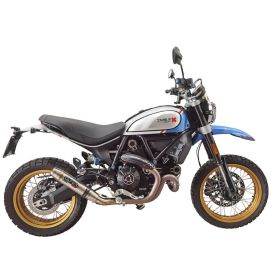 GPR Deeptone Slip-On Exhaust Approved for Ducati Scrambler 800 2021-2024