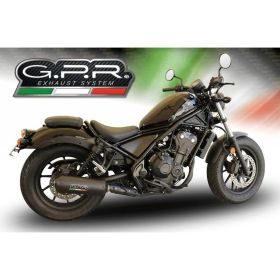 GPR Slip-on Auspuff für Honda CMX 500 Rebel 2021-2023