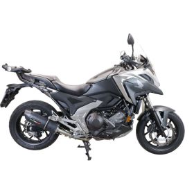 GPR Furore Evo4 Black Slip-On Auspuff für Honda NC 750 X/S DCT 2021-2023