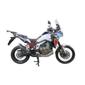 GPR Dual Poppy Slip-On Auspuff für Honda CRF 1100 L Africa Twin Adventure Sport