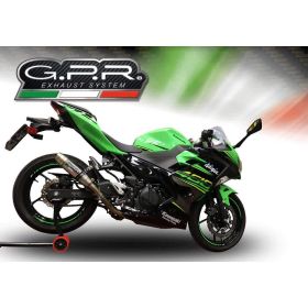 GPR Deeptone Slip-On Auspuff Edelstahl für Kawasaki Z 400 2023-2024