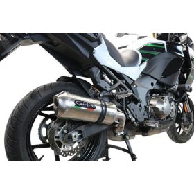 GPR Slip-On-Auspuff Satinox für Kawasaki Versys 1000 i.e 2021-2024