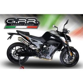 GPR Powercone Evo Slip-On Exhaust for KTM Duke 790 2021-2024