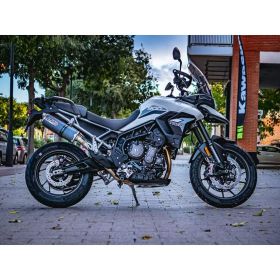 GPR Dual Poppy Slip-On Auspuff für Triumph Tiger 850