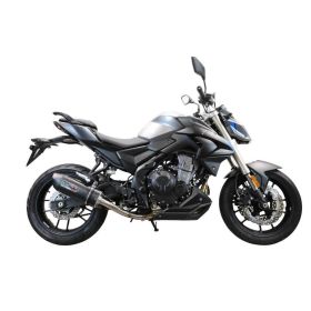 GPR Furore Evo4 Black Slip-On Auspuff für Voge 500DSX